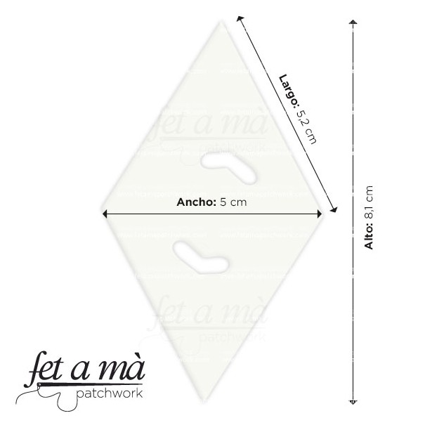 Plantillas rombos TemplatesQuick® 5,2
