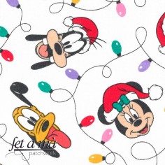 Tela Navidad Disney -...