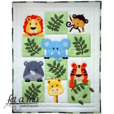 Patron Colcha Infantil Baby Ocean Pequena