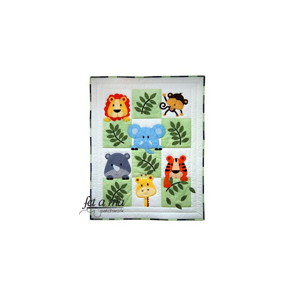 Patron Colcha Infantil Baby Jungle